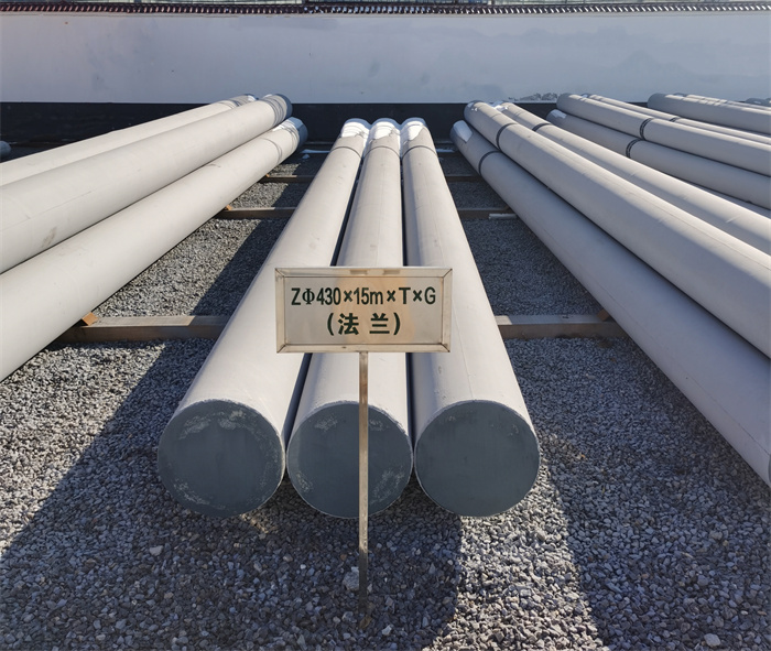 寒亭430×15米×T×G砼电力电杆